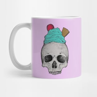 Skull Ice Cream Mug